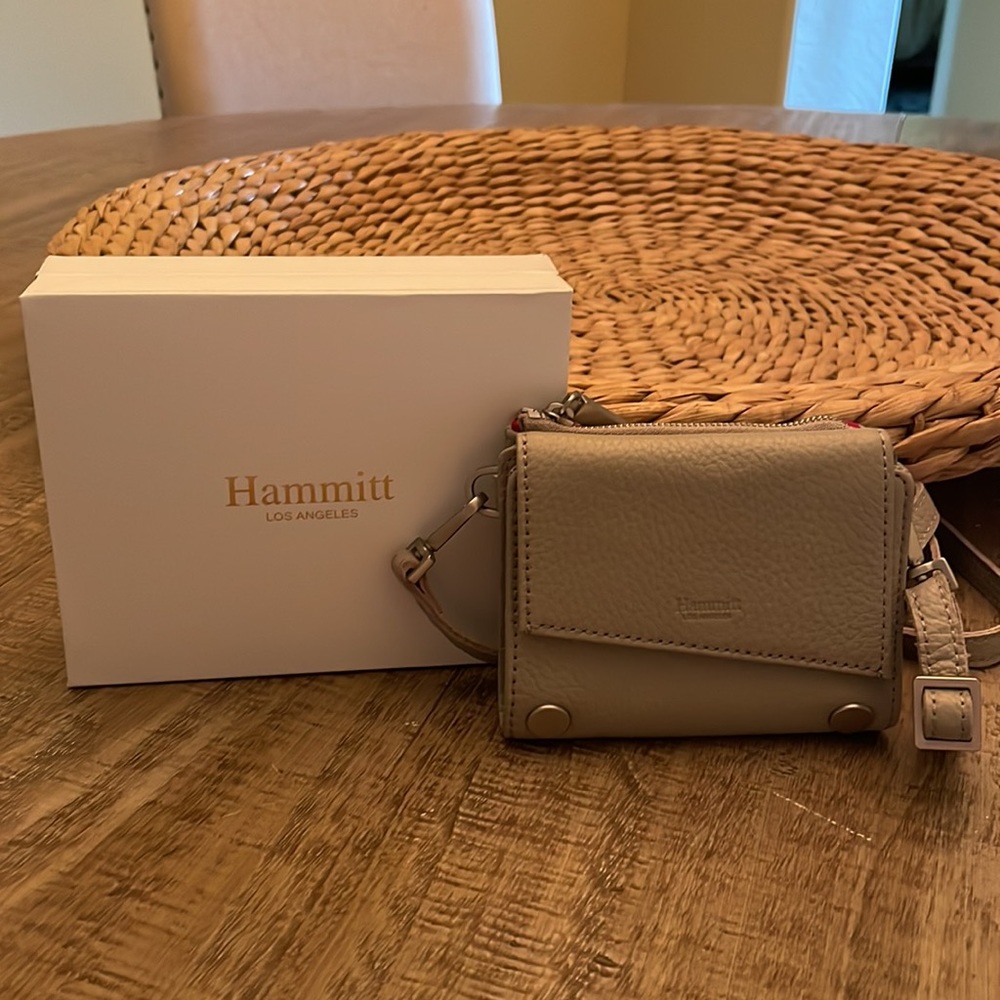 Hammitt Levy Small Convertible Leather Wallet